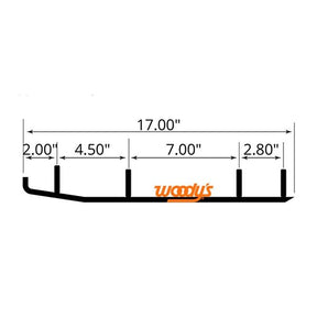WOODY'S CARBIDE RUNNER (AAH - 9975) - DRIVEN Canada's Powersports 779422372230AAH - 9975