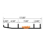 WOODY'S CARBIDE RUNNER (AAR - 9975) - DRIVEN Canada's Powersports 779422372223AAR - 9975