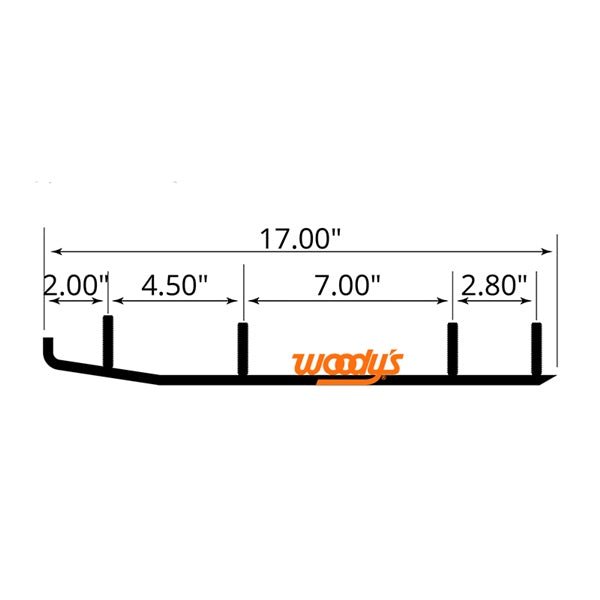 WOODY'S CARBIDE RUNNER (MAH - 9975) - DRIVEN Canada's Powersports 779422372087MAH - 9975