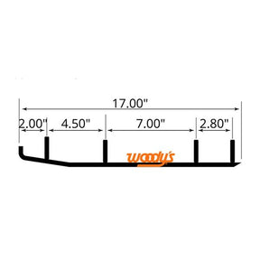 WOODY'S CARBIDE RUNNER (MAH - 9975) - DRIVEN Canada's Powersports 779422372087MAH - 9975