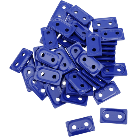 WOODY'S DOUBLE DIGGER ALUMSUPPORT PLATE (BLUE) (ADD2 - 3795 - B - 1) - DRIVEN Canada's Powersports ADD2 - 3795 - B - 1