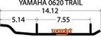 WOODY'S HARDWELD WEAR BAR (HSY - 0620 - 1) - DRIVEN Canada's Powersports HSY - 0620 - 1