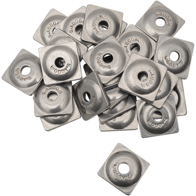 WOODY'S SQUARE DIGGER ALUM SUPPORT PLATES 96PC (ASW2 - 3775 - B - 1) - DRIVEN Canada's Powersports ASW2 - 3775 - B - 1