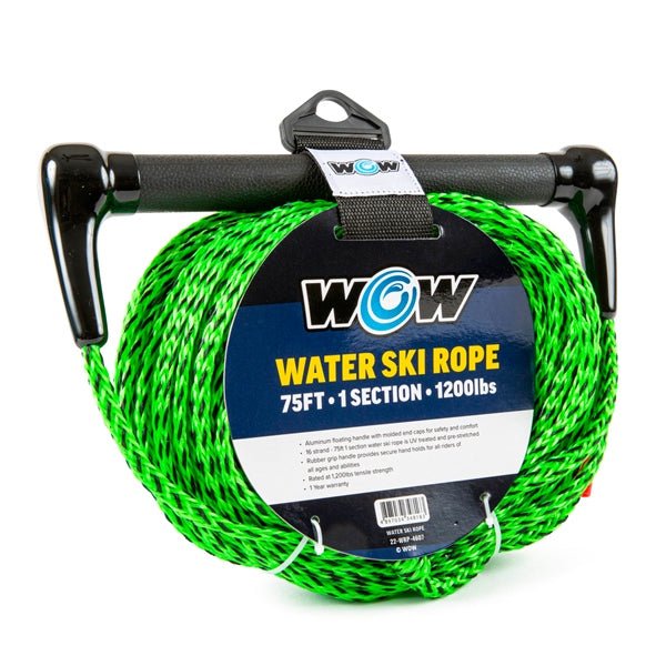 WOW ROPE WATERSPORTS 1 SECTION 75 W/HANDLE (22 - WRP - 4607) - DRIVEN Canada's Powersports 48970343481622 - WRP - 4607