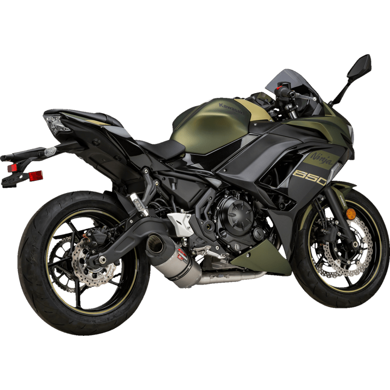 YOSHIMURA 17 - 24 NINJA 650 AT2 FS SS/SS/CF WF (14651AM521) - DRIVEN Canada's Powersports 14651AM521