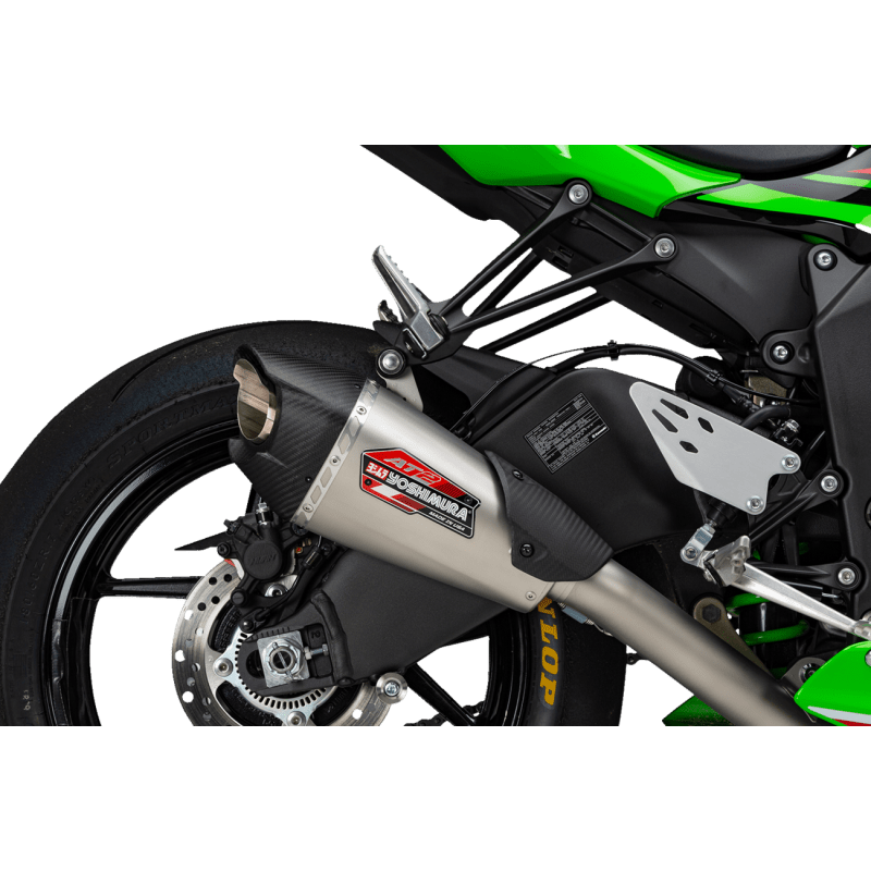 YOSHIMURA 19 - 24 ZX - 6R AT2 STREET 3/4 SYTEM SS/SS/CF WF (14642CP522) - DRIVEN Canada's Powersports 14642CP522