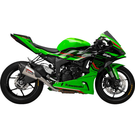 YOSHIMURA 19 - 24 ZX - 6R AT2 STREET 3/4 SYTEM SS/SS/CF WF (14642CP522) - DRIVEN Canada's Powersports 14642CP522