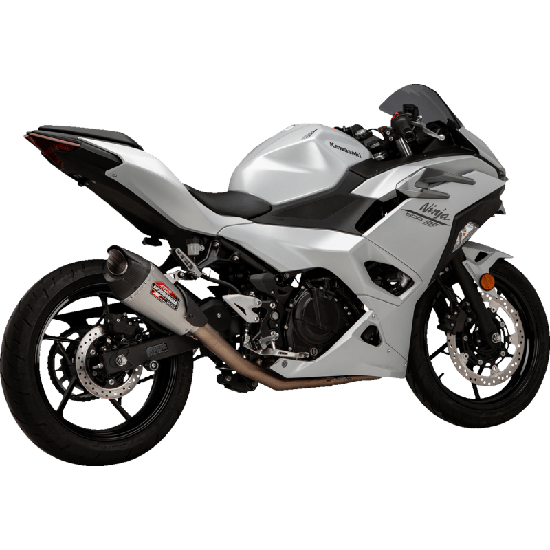 YOSHIMURA 2024 NINJA 500 AT2 FULL SYSTEM SS/SS/CF WF (14730AP520) - DRIVEN Canada's Powersports 14730AP520