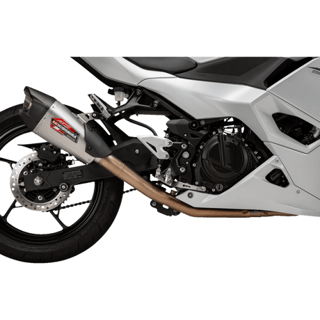 YOSHIMURA 2024 NINJA 500 AT2 FULL SYSTEM SS/SS/CF WF (14730AP520) - DRIVEN Canada's Powersports 14730AP520
