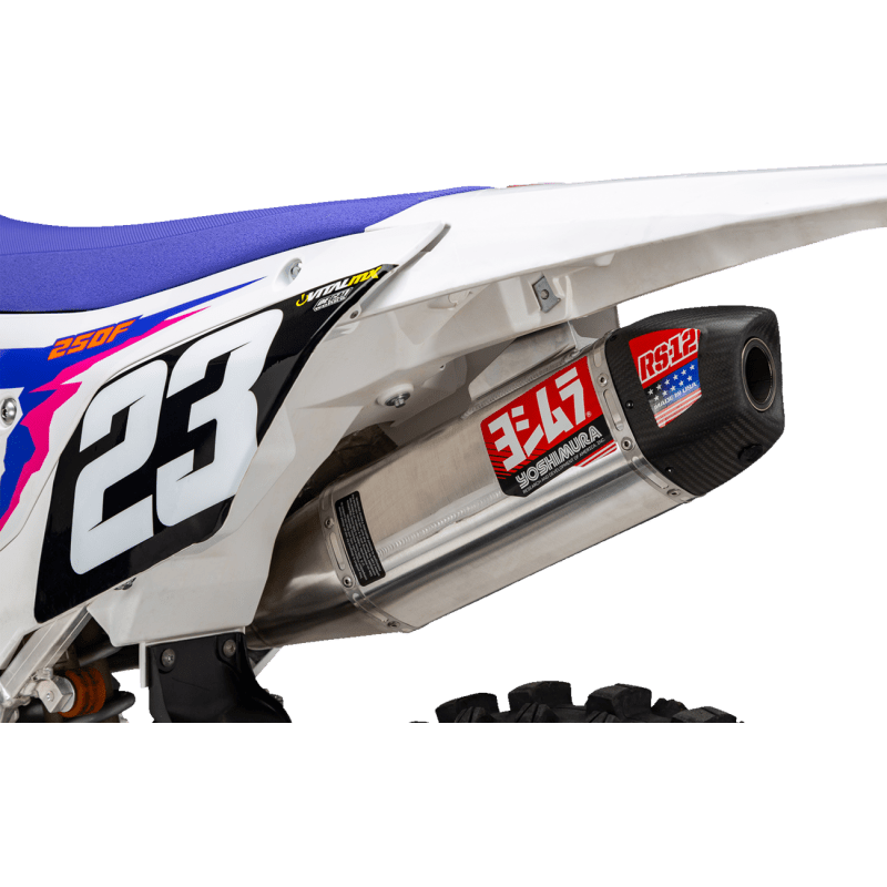YOSHIMURA 2024 YZ250F RS - 12 EXHAUST SS/AL/CF (231030S320) - DRIVEN Canada's Powersports 231030S320
