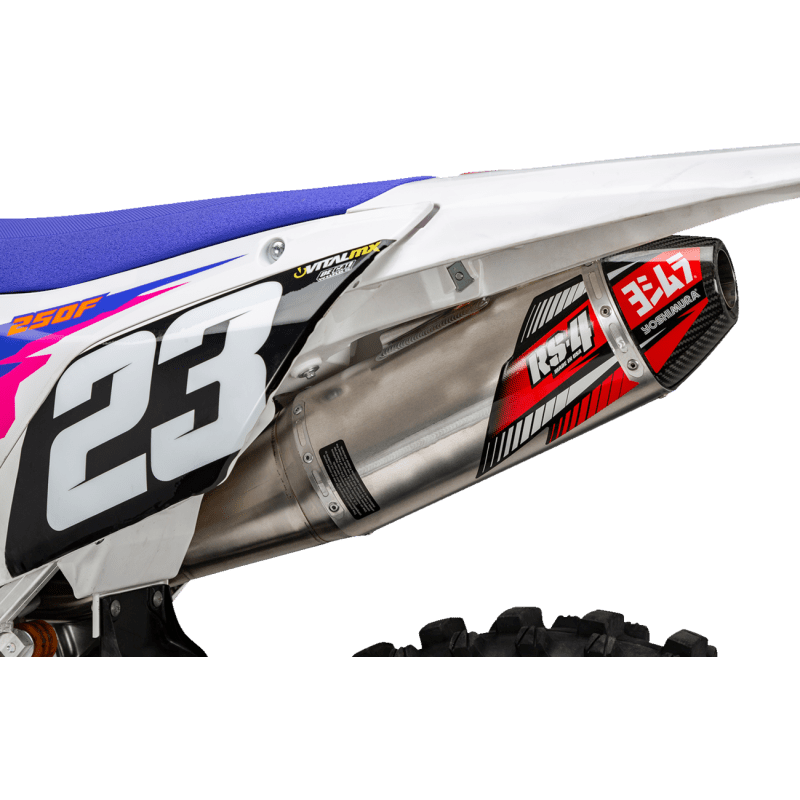 YOSHIMURA 2024 YZ250F RS - 12 SLIP - ON SS/AL/CF (231032D320) - DRIVEN Canada's Powersports 231032D320