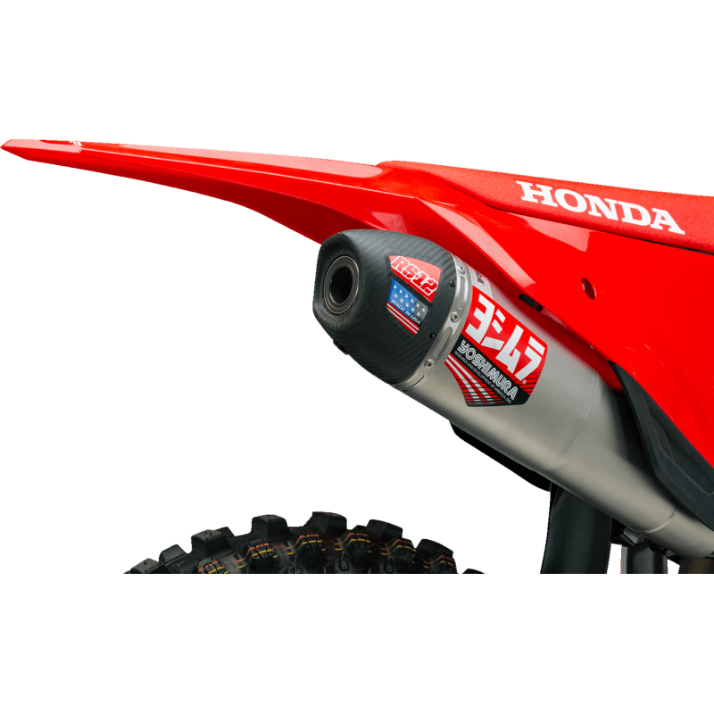 YOSHIMURA 21 - 24 CRF450R RS - 12 EXHAUST SS/SS/CF (225850S321) - DRIVEN Canada's Powersports 225850S321