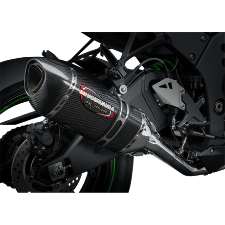 YOSHIMURA 16 - 20 ZX - 10R ALPHA 3/4 SS/CF/CF (141824M220) - DRIVEN Canada's Powersports 141824M220