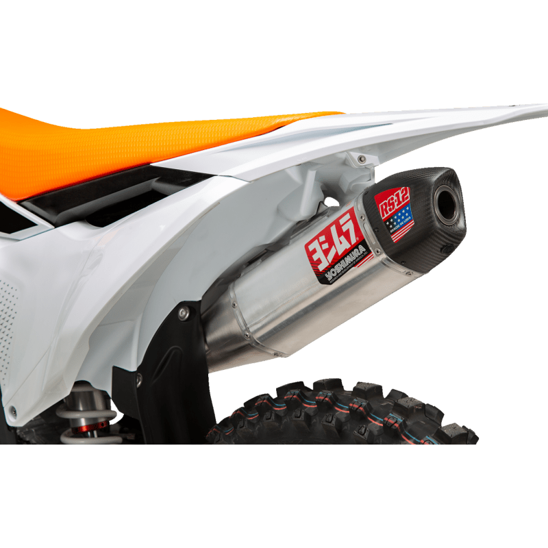 YOSHIMURA MUFFLER RS - 12 SO SS/AL/CF KTM 250/450 (262542S320) - DRIVEN Canada's Powersports 262542S320
