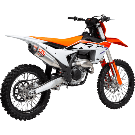 YOSHIMURA MUFFLER RS - 12 SO SS/AL/CF KTM 250/450 (262542S320) - DRIVEN Canada's Powersports 262542S320