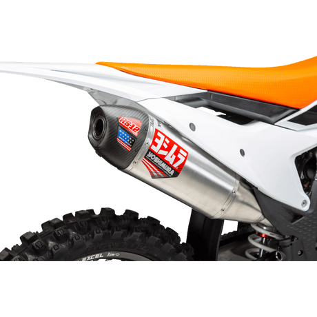 YOSHIMURA MUFFLER RS - 12 SO SS/AL/CF KTM 250/450 (262542S320) - DRIVEN Canada's Powersports 262542S320