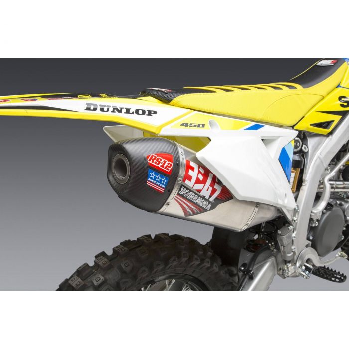 YOSHIMURA 18 - 23 RMZ450 RS12 FS SS/AL/CF (219220S320) - DRIVEN Canada's Powersports 219220S320