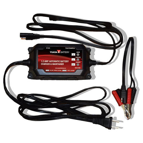 YUASA BATTERY CHARGER (YUA1P2AMPCH) - DRIVEN Canada's Powersports 048493201009YUA1P2AMPCH