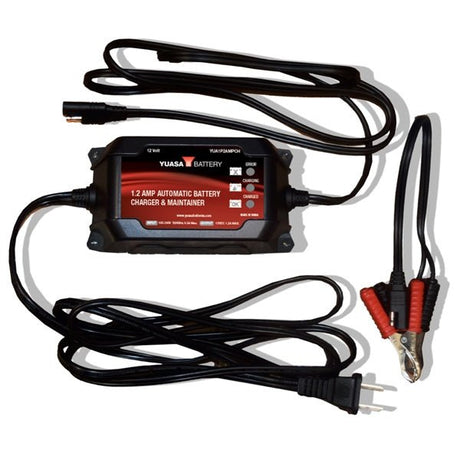 YUASA BATTERY CHARGER (YUA1P2AMPCH) - DRIVEN Canada's Powersports 048493201009YUA1P2AMPCH