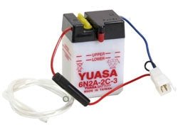 YUASA BATTERY CONVENTIONAL (YUAM262C3) - DRIVEN Canada's Powersports 048493262338YUAM262C3