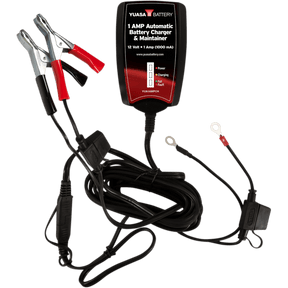 YUASA BATTERY CHARGER (YUA1AMPCH) - DRIVEN Canada's Powersports 048493201009YUA1AMPCH