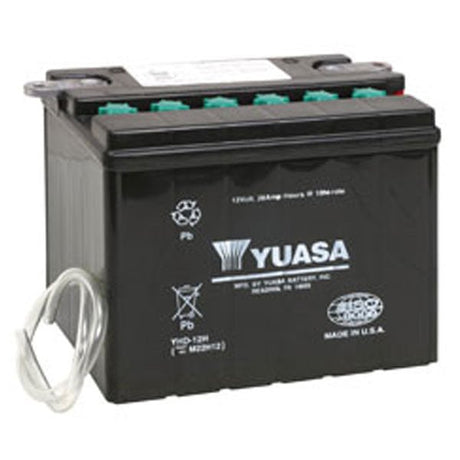 YUASA BATTERY CONVENTIONAL (YUAM22H12TWN) - DRIVEN Canada's Powersports 048493226125YUAM22H12TWN