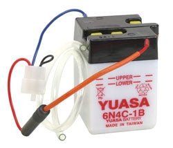YUASA BATTERY CONVENTIONAL (YUAM26C4B) - DRIVEN Canada's Powersports YUAM26C4B