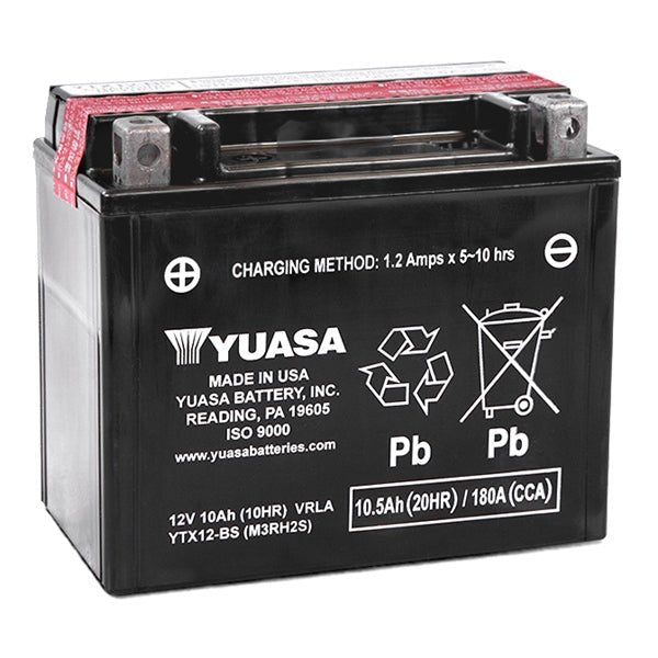 YUASA BATTERY MAINTENANCE FREE AGM (YUAM3RH2STWN) - DRIVEN Canada's Powersports 048493329215YUAM3RH2STWN