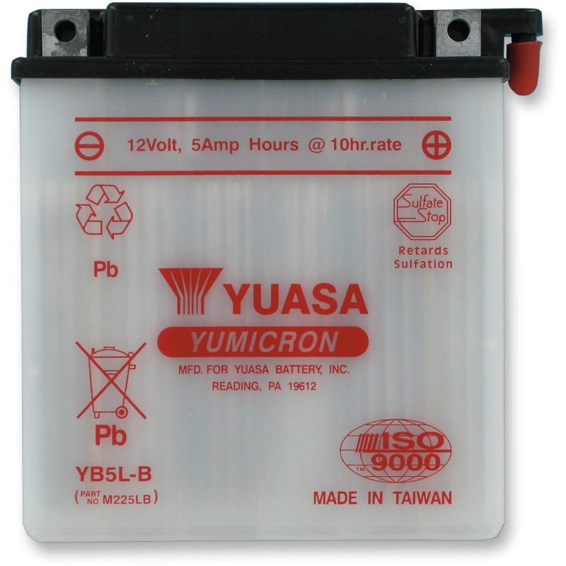 YUASA BATTERY YUMICRON (YUAM225LB) - DRIVEN Canada's Powersports 048493295527YUAM225LB