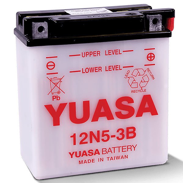YUASA CONVENTIONAL BATTERY (YUAM2253B) - DRIVEN Canada's Powersports 048493225326YUAM2253B
