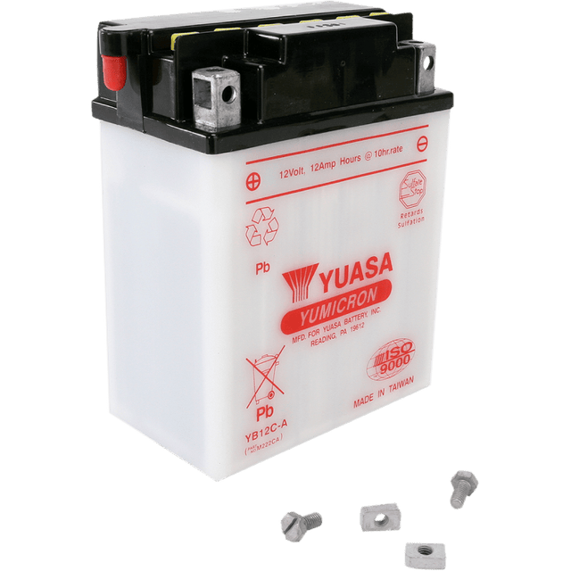 YUASA YB12C - A YUMICRON 12V BATTERY (YUAM222CA) - DRIVEN Canada's Powersports 048493222318YUAM222CA