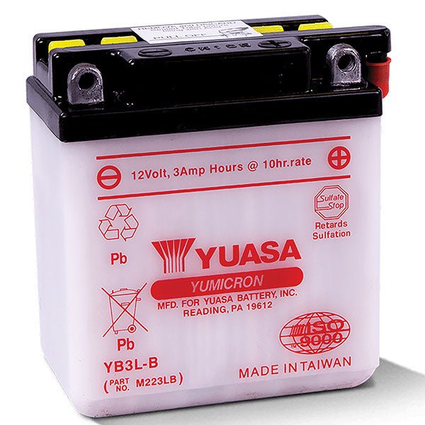 Yuasa YB3L-B Conventional Motorcycle Battery | DRIVEN