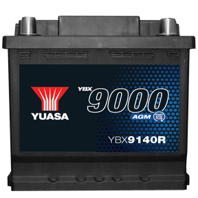 YUASA YBX9140R FOR KAWASAKI MULE 10 - 22 NO BRACKET (YBXM79L1560MUL) - DRIVEN Canada's Powersports 048493091433YBXM79L1560MUL