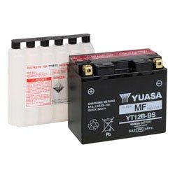 YUASA YT12B - BS MAINTENANCE FREE 12V BATTERY (YUAM6212B) - DRIVEN Canada's Powersports 048493621289YUAM6212B
