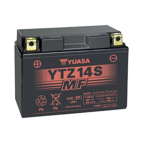 YUASA YTZ14S FACTORY ACTIVATED 12V BATTERY (YUAM72Z14) - DRIVEN Canada's Powersports 048493721422YUAM72Z14