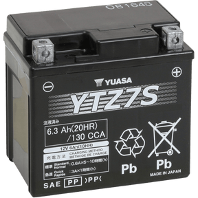 YUASA YTZ7S FACTORY ACTIVATED 12V BATTERY (YUAM727ZS) - DRIVEN Canada's Powersports 048493727028YUAM727ZS