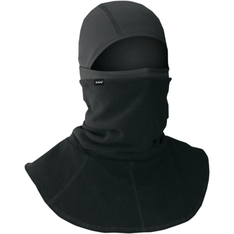 ZAN HEADGEAR BALACLAVA MOTLEY TUBE POLYESTER/SPANDEX Black Other - Driven Powersports