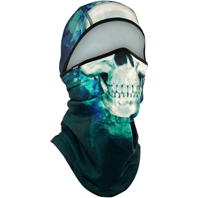 ZAN HEADGEAR CONVERTIBLE BALACLAVA SPORTFLEX SERIES PAINT SKULL (WB4L414) - DRIVEN Canada's Powersports 642608051987WB4L414