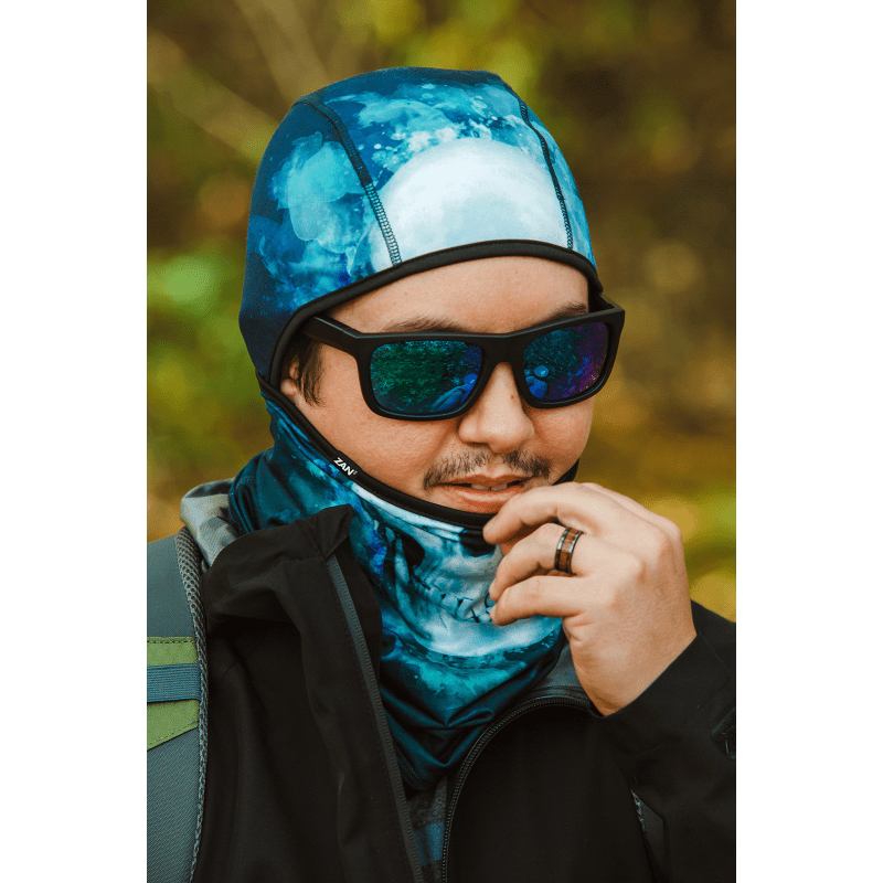 ZAN HEADGEAR CONVERTIBLE BALACLAVA SPORTFLEX SERIES PAINT SKULL (WB4L414) - DRIVEN Canada's Powersports 642608051987WB4L414