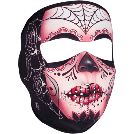 ZAN HEADGEAR FULL MASK NEOPRENE SUGAR SKULL (WNFM082) - DRIVEN Canada's Powersports 642608045399WNFM082