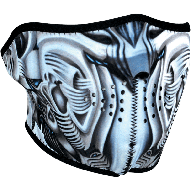 ZAN HEADGEAR HALF FACE MASK BIOMECH (WNFM074H) - DRIVEN Canada's Powersports 642608044118WNFM074H