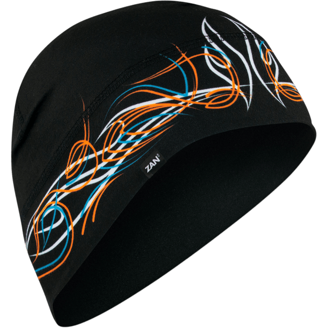 ZAN HEADGEAR HELMET LINER/BEANIE SPORTFLEX SERIES PINSTRIPE FLAME (WHLL426) - DRIVEN Canada's Powersports 642608052489WHLL426
