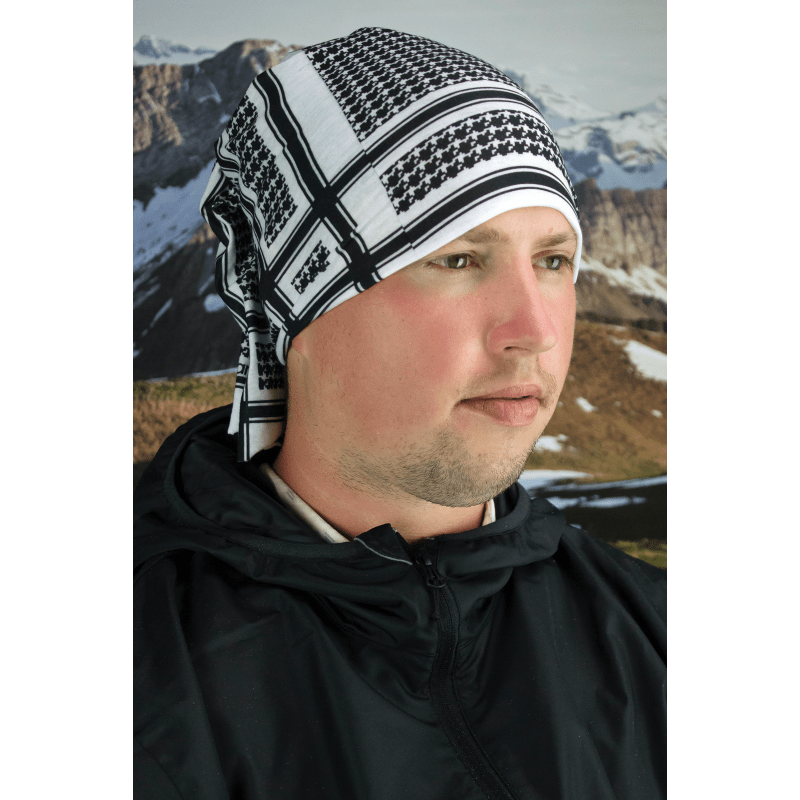 ZAN HEADGEAR MOTLEY TUBE FLEECE HOUNDSTOOTH BLK & - DRIVEN Canada's Powersports 642608046907TF235BW