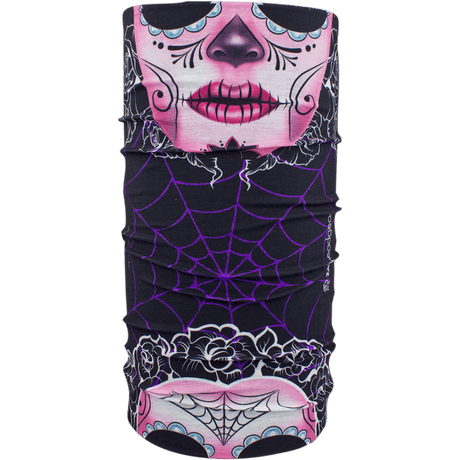 ZAN HEADGEAR MOTLEY TUBE POLYESTER SUGAR SKULL (T108) - DRIVEN Canada's Powersports 642608048697T108