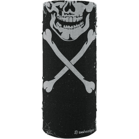 ZAN HEADGEAR MOTLEY TUBE SKULL X BONES (T227) - DRIVEN Canada's Powersports 642608043920T227