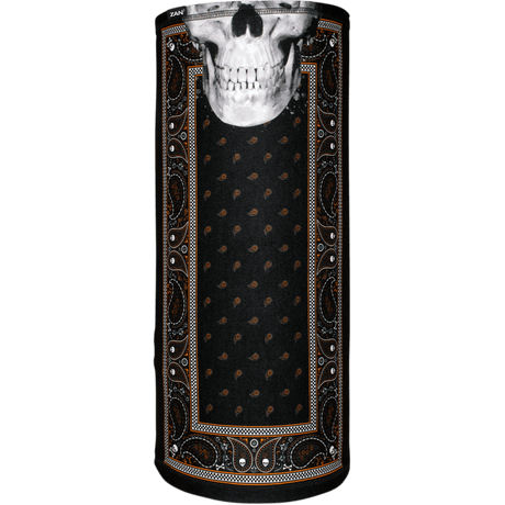 ZAN HEADGEAR MOTLEY TUBE SPORTFLEX SERIES BLACK & CLASSIC BANDANNA - DRIVEN Canada's Powersports 642608051765TL197