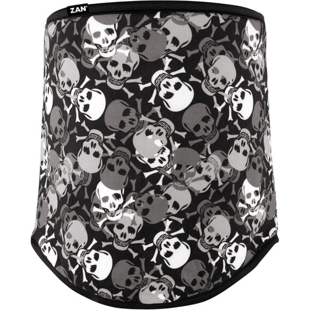 ZAN HEADGEAR NECKGAITR SF ALLOVER SKUL (WFL424) - DRIVEN Canada's Powersports WFL424