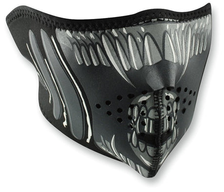 ZAN HEADGEAR NEOPRENE 1/2 FACE MASK, ALIEN (WNFM039H) - DRIVEN Canada's Powersports 642608039367WNFM039H