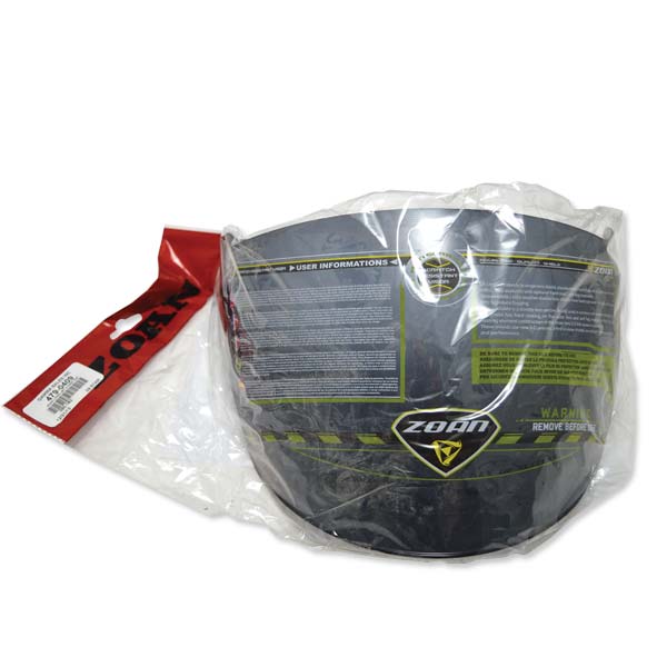 ZOAN LONG JET TINTED SINGLE LENS SHIELD (090 - 183) - DRIVEN Canada's Powersports 090 - 183