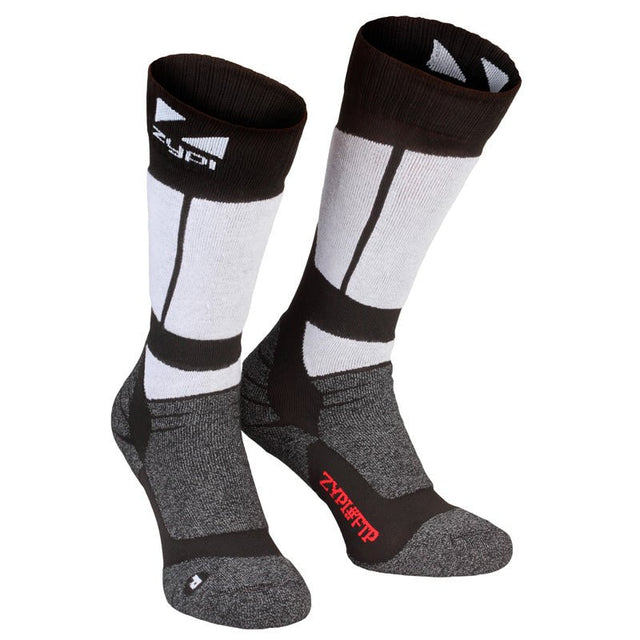 ZYPI FTP01 SHORT SOCKS BLACK/GREY (L (9 - 12)) - DRIVEN Canada's Powersports 590831354658590831354658